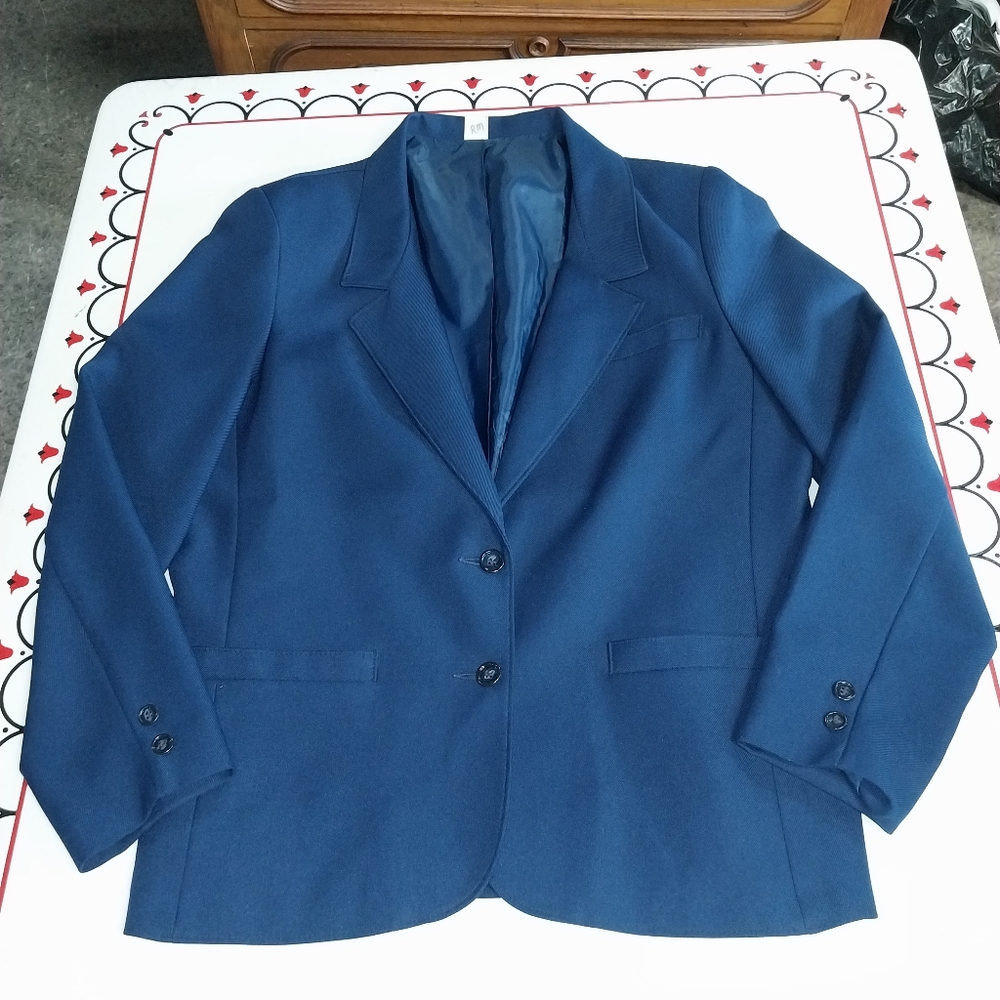 Vintage Women's Blue Blazer